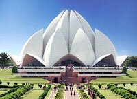 Bahai's Lotus Temple, New Delhi